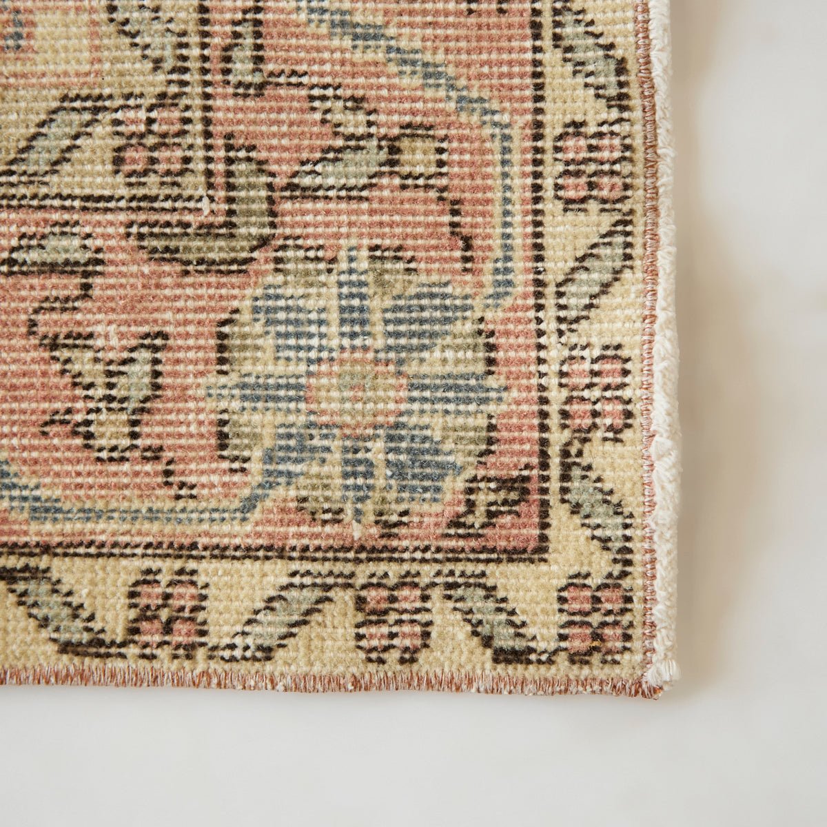 Senlis Vintage Rug | 3'9" x 6'10" - elsie green - textiles