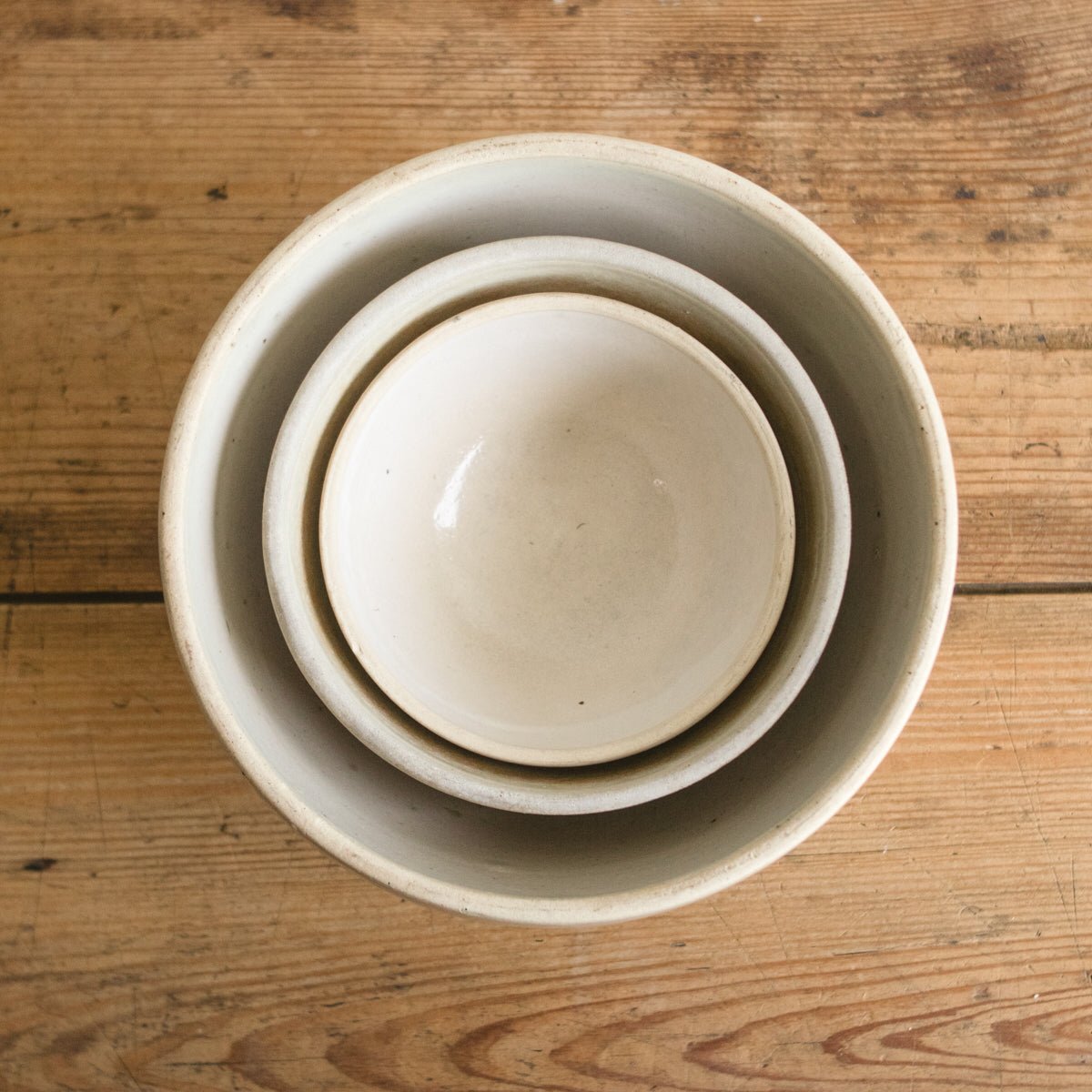Set of 3 Vintage Mixing Bowls - elsie green - The French Kitchen