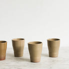 Set Of 4 Stoneware Tumblers - elsie green - the french kitchen