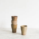 Set Of 4 Stoneware Tumblers - elsie green - the french kitchen