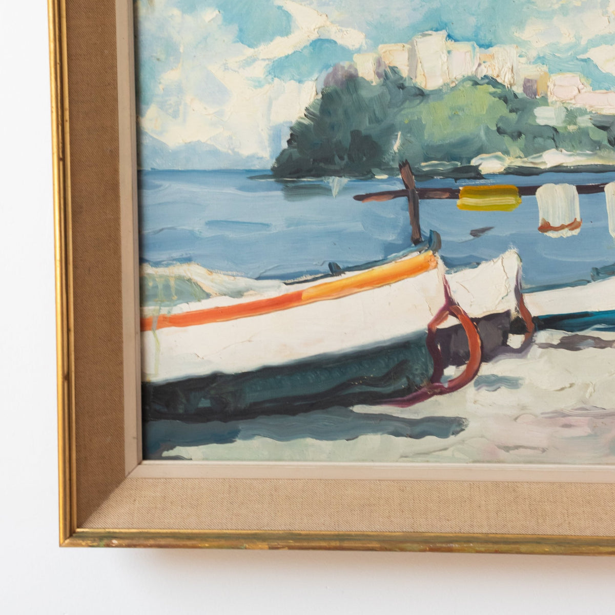 Sète Asty Seasccape Oil Painting - elsie green - art