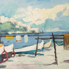 Sète Asty Seasccape Oil Painting - elsie green - art