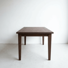 Shaker Inspired Reclaimed Wood Farm Table - elsie green - Custom Furniture