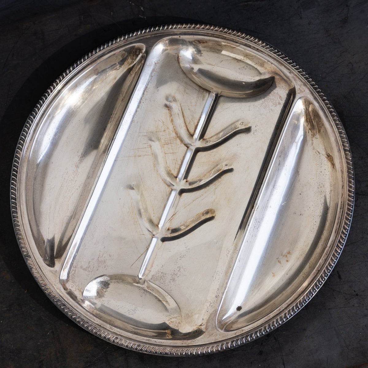 Sheffield Silver Meat Platter | The Patrick Orbe Collection - elsie green - the french kitchen