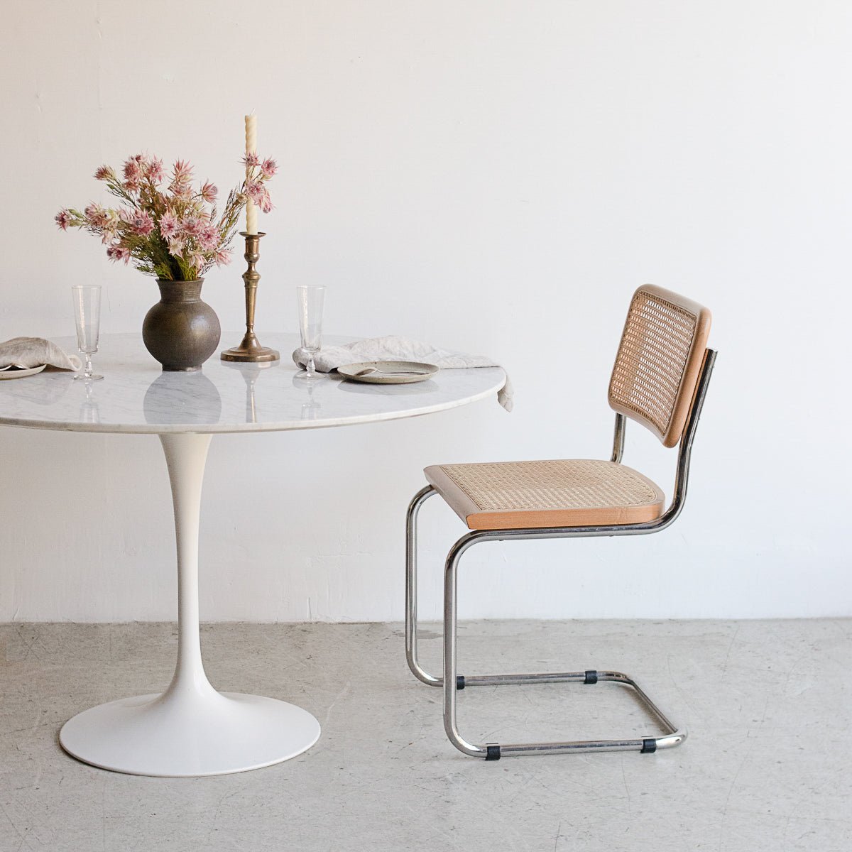 Signed 1974 Knoll Tulip Table furniture elsie green