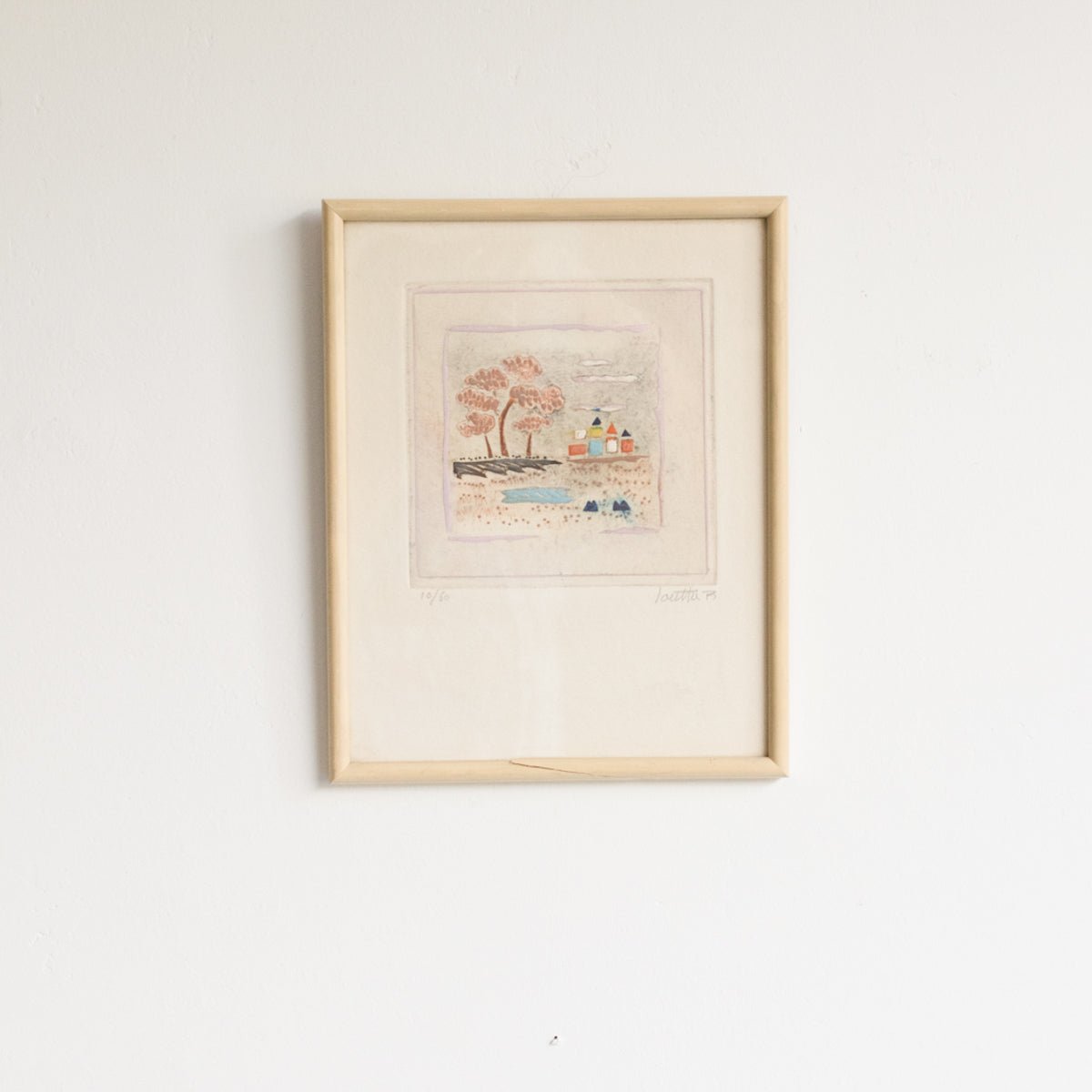 Signed And Numbered Lithograph On Paper - elsie green - Art