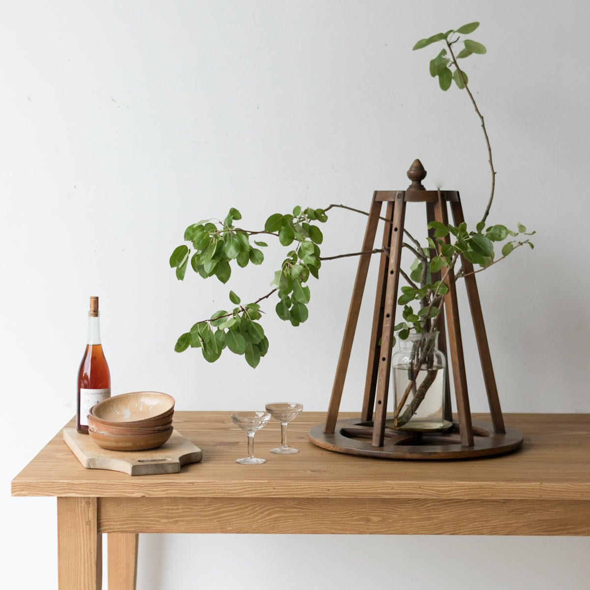 Silk Factory Spinning Wheel - elsie green - decor