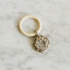 Silver Baby Rattle - elsie green - decor