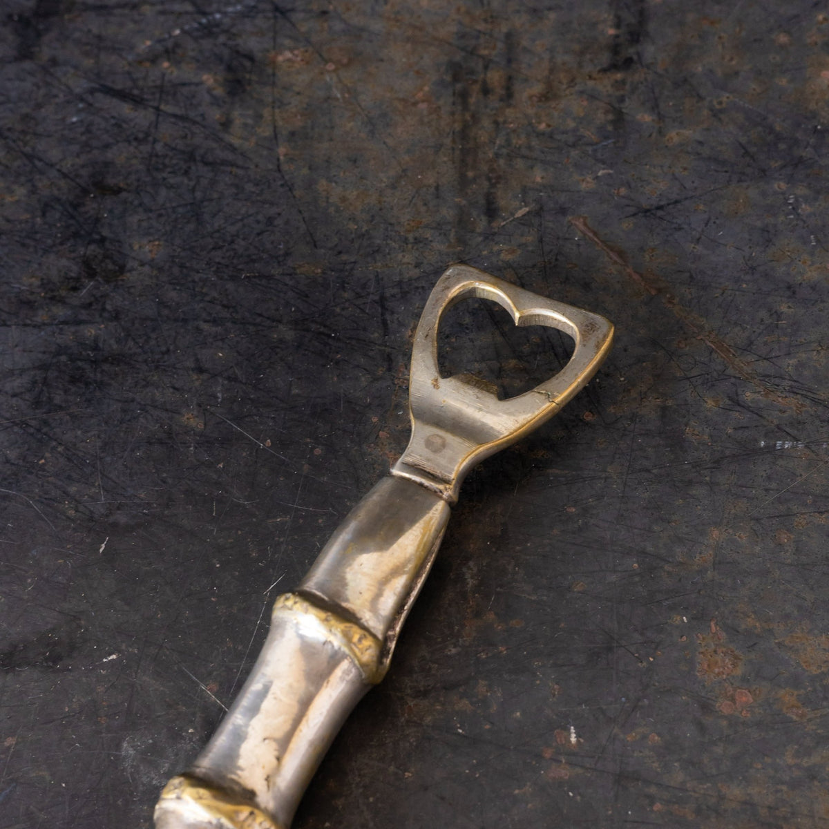 Silver Bamboo Bottle Opener - elsie green - the french kitchen