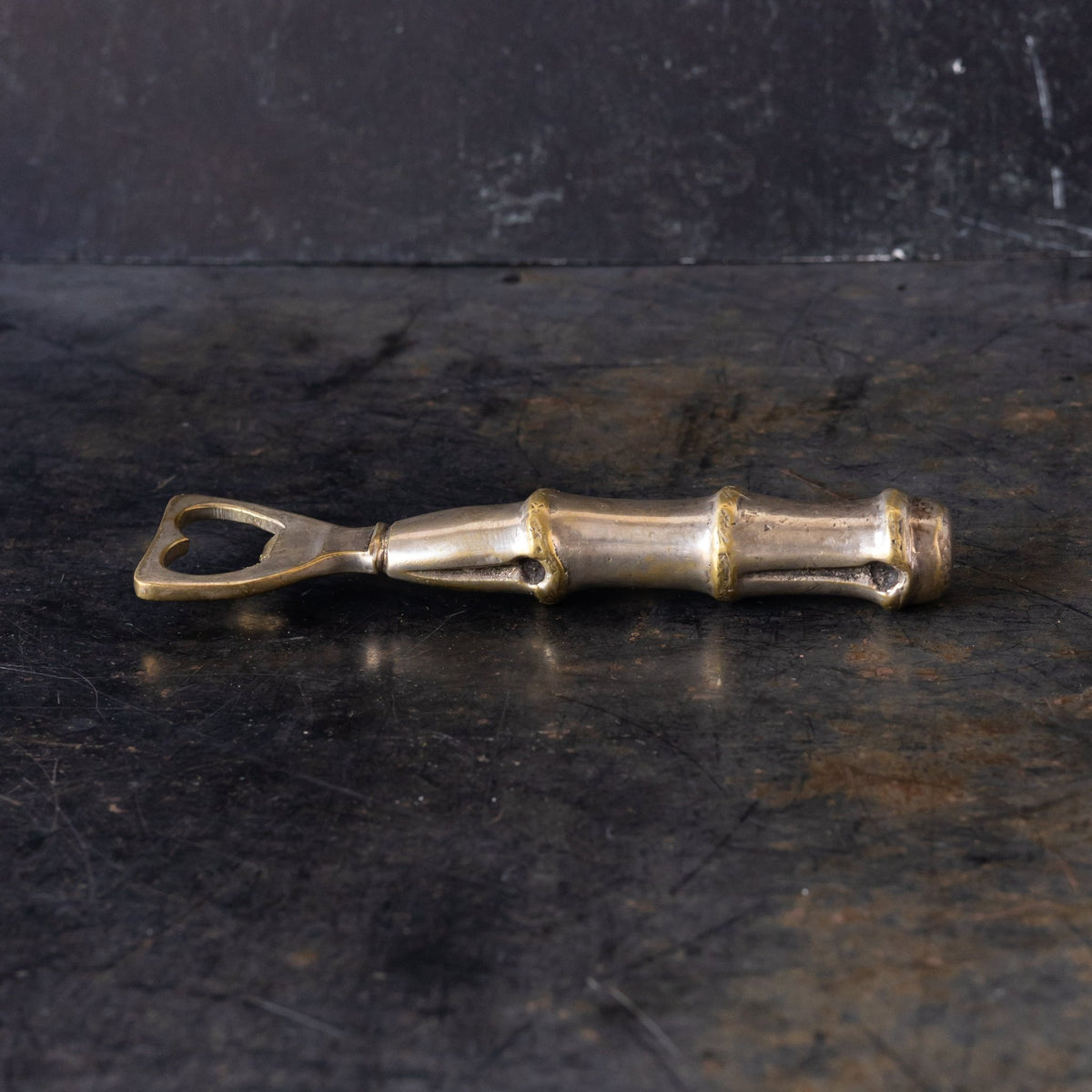 Silver Bamboo Bottle Opener - elsie green - the french kitchen