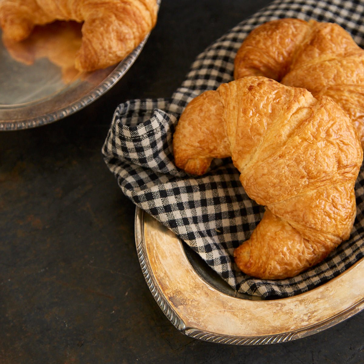 Silver Bread Bowl | The Patrick Orbe Collection - elsie green - the french kitchen