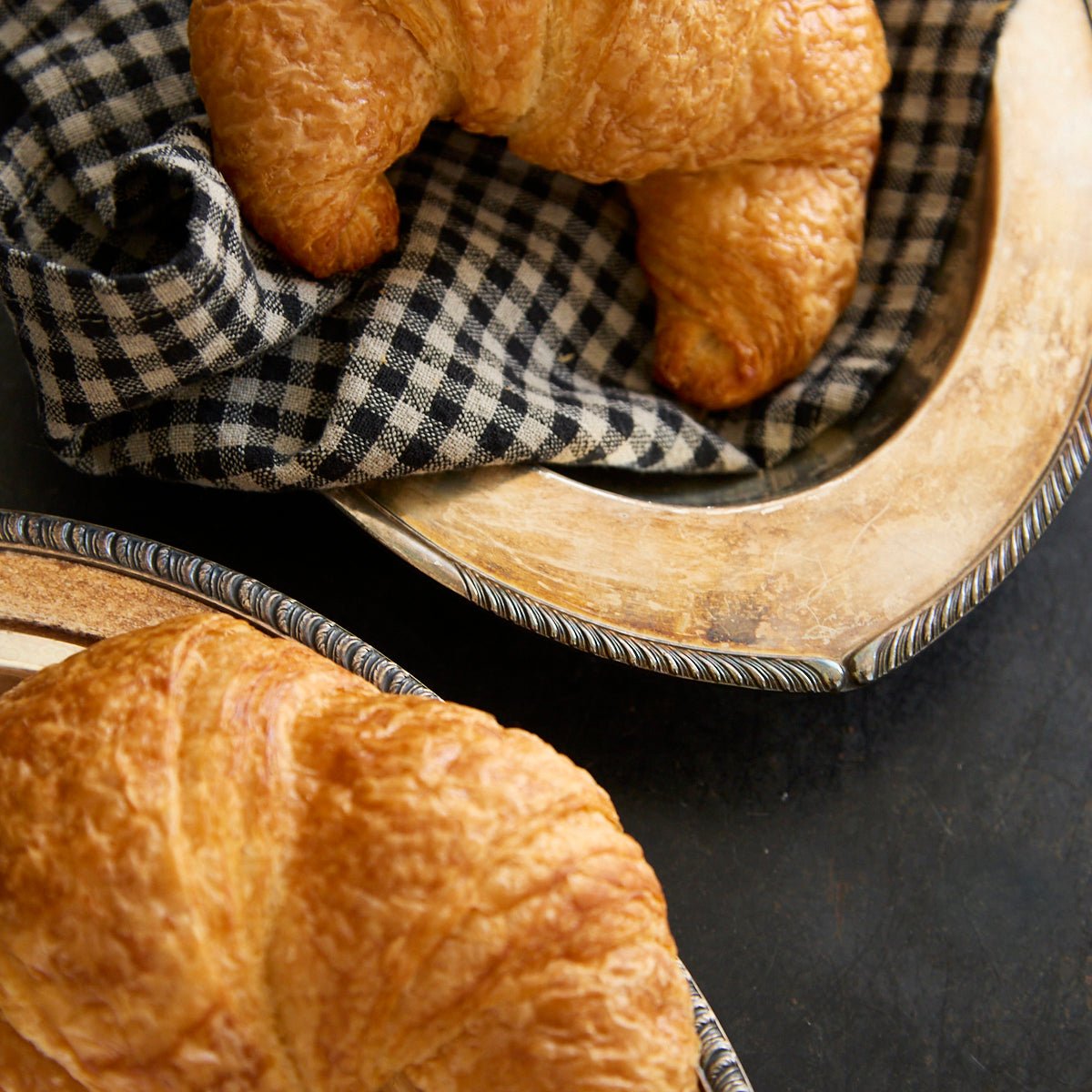 Silver Bread Bowl | The Patrick Orbe Collection - elsie green - the french kitchen