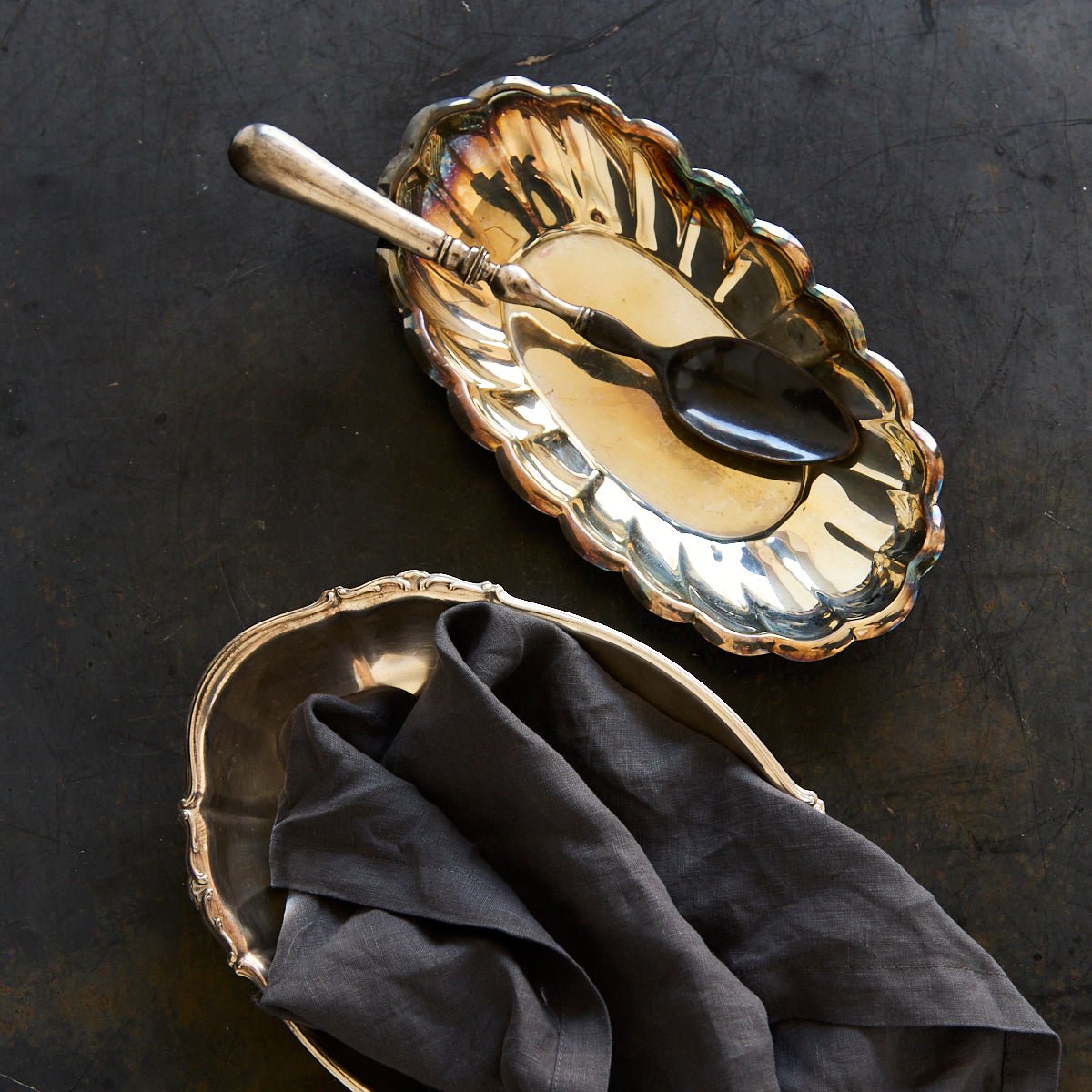 Silver Bread Bowl | The Patrick Orbe Collection - elsie green - the french kitchen