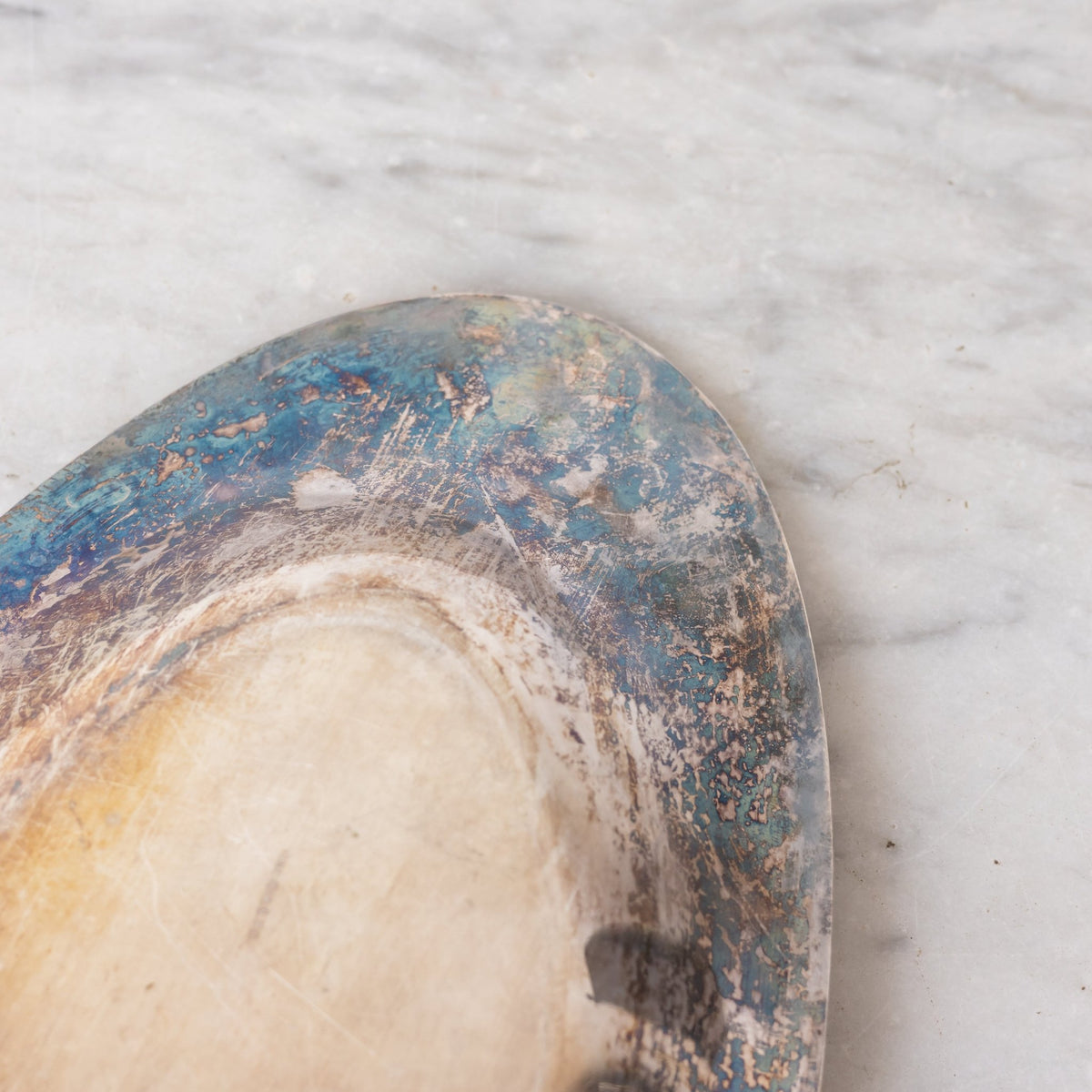 Silver Bread Bowl with Bread Knife - elsie green - the french kitchen