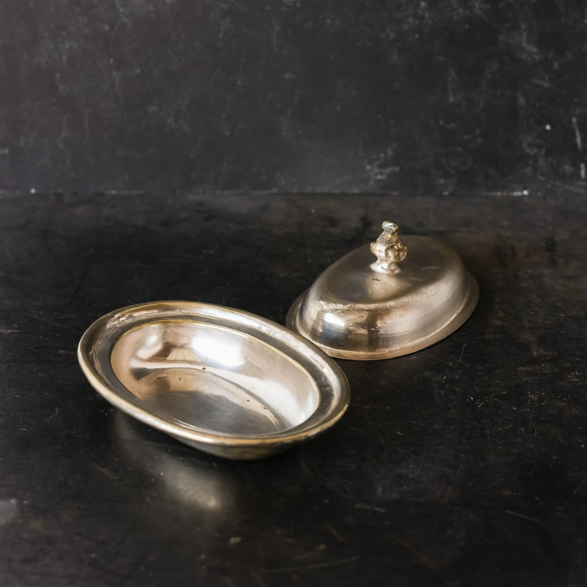 Silver Butter Keeper - elsie green - the french kitchen