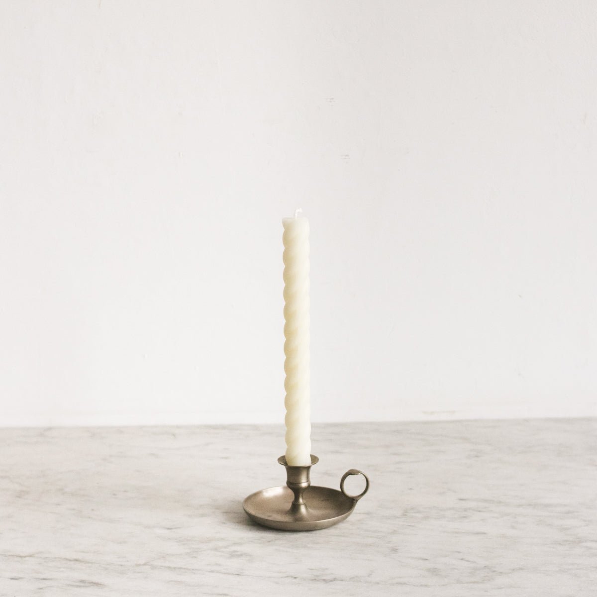 Silver Chamber Candlestick - elsie green - Decor