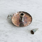 Silver Chamber Candlestick With Snuffer - elsie green - decor