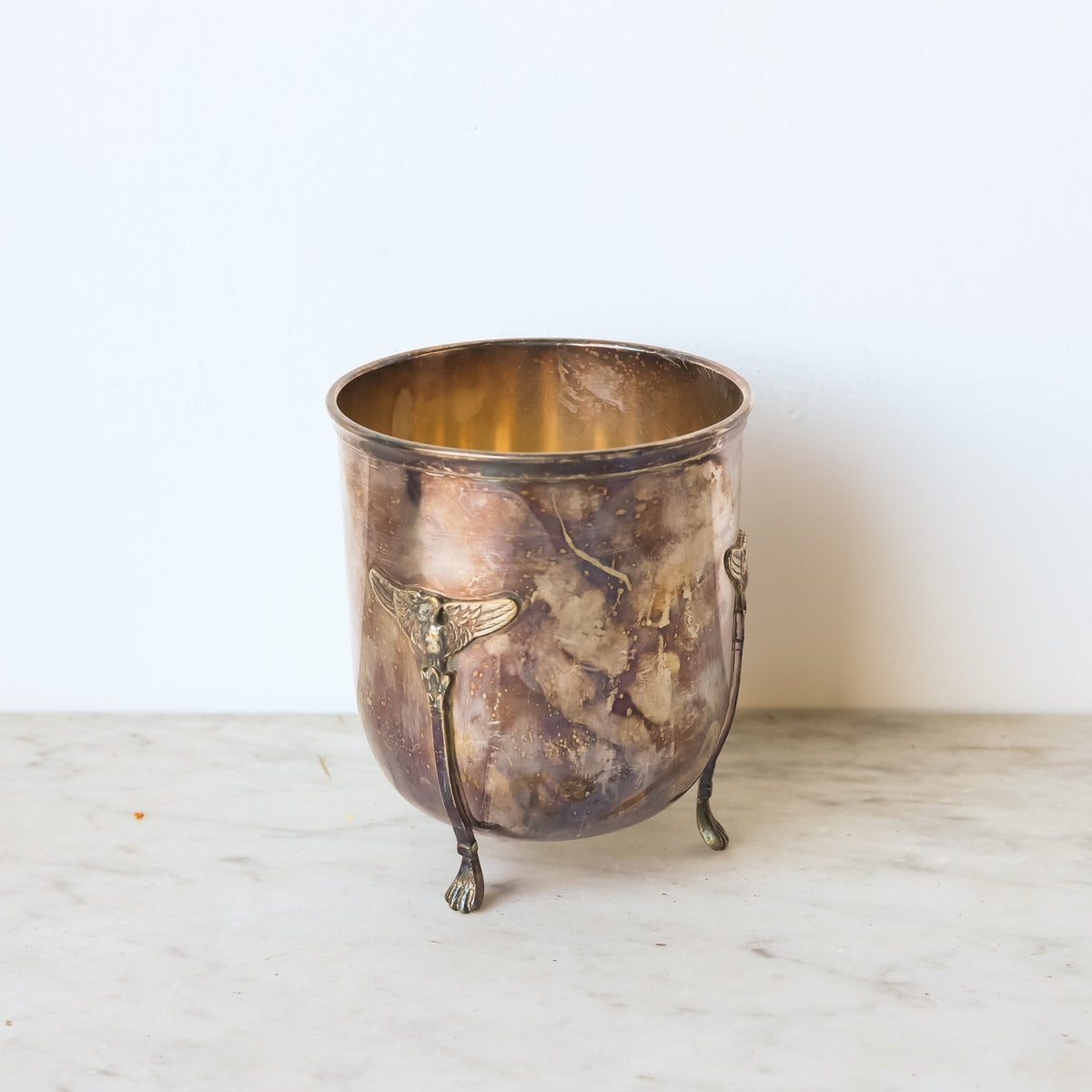 Silver Crane Ice Bucket - elsie green - the french kitchen