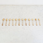 Silver Demitasse Spoon Set of 12 - elsie green - the french kitchen
