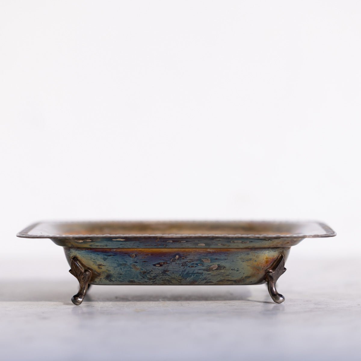 Silver Footed Soap Dish | The Patrick Orbe Collection - elsie green - decor