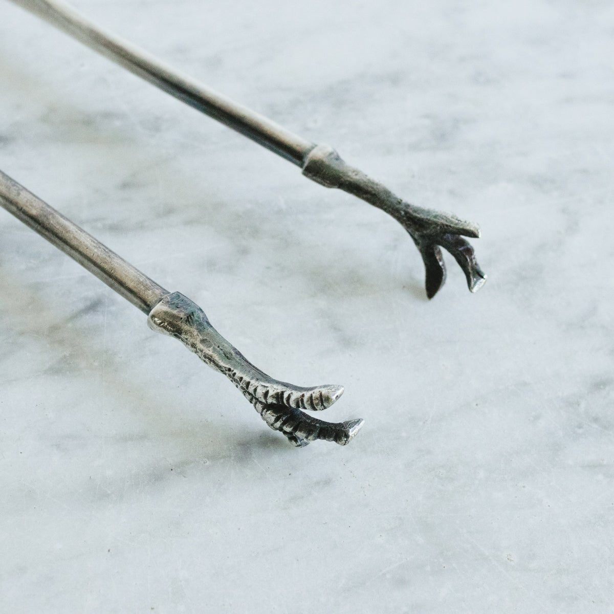 Silver Ice Tongs - elsie green - The French Kitchen