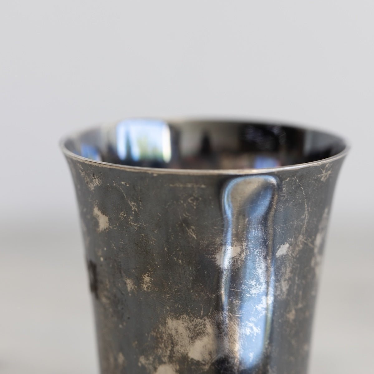 Silver Match Caddy with Silver Coaster - elsie green - Decor