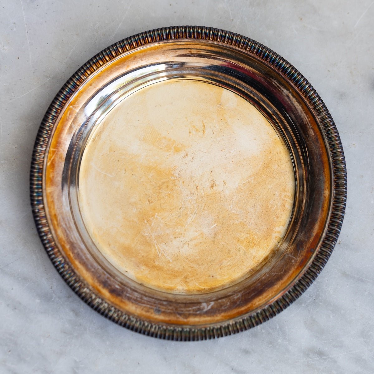 Silver Match Caddy with Silver Coaster - elsie green - Decor