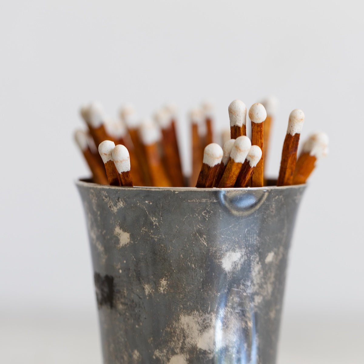 Silver Match Caddy with Silver Coaster - elsie green - Decor