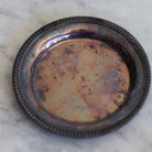 Silver Match Caddy with Silver Coaster - elsie green - Decor