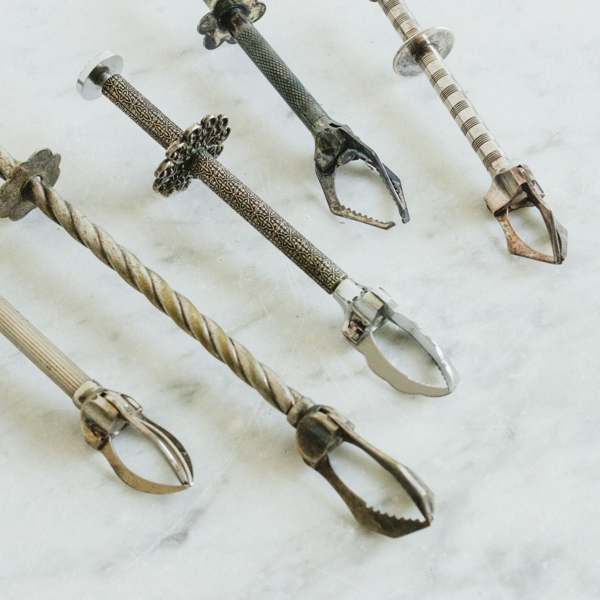 Silver Plated Ice Grabber - elsie green - The French Kitchen