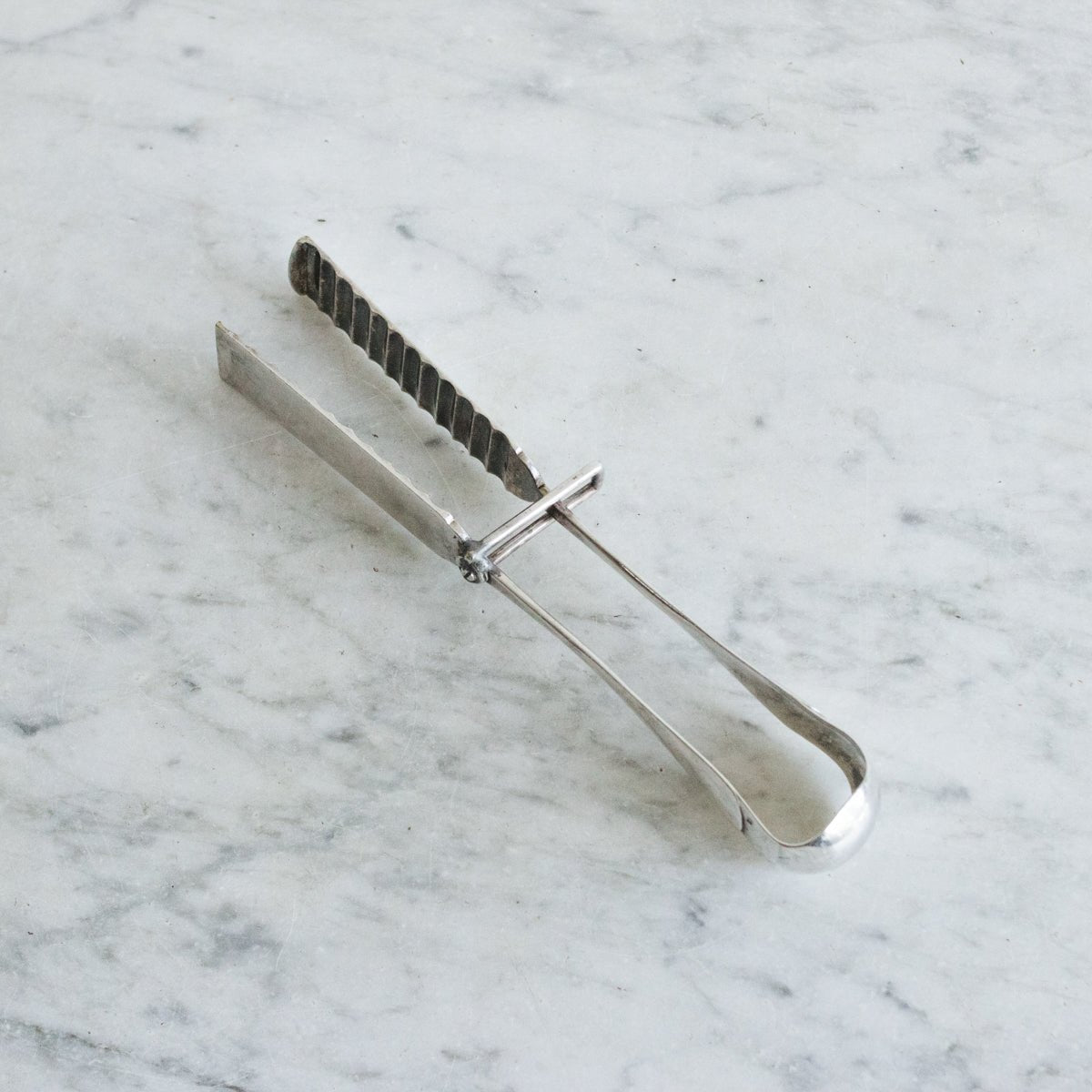 Silver Plated Pastry Tongs - elsie green - the french kitchen
