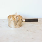 Silver Sauce Warmer with Silver Spoon - elsie green - the french kitchen