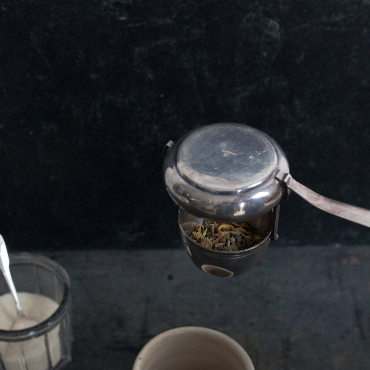 Silver Tea Strainer - elsie green - the french kitchen
