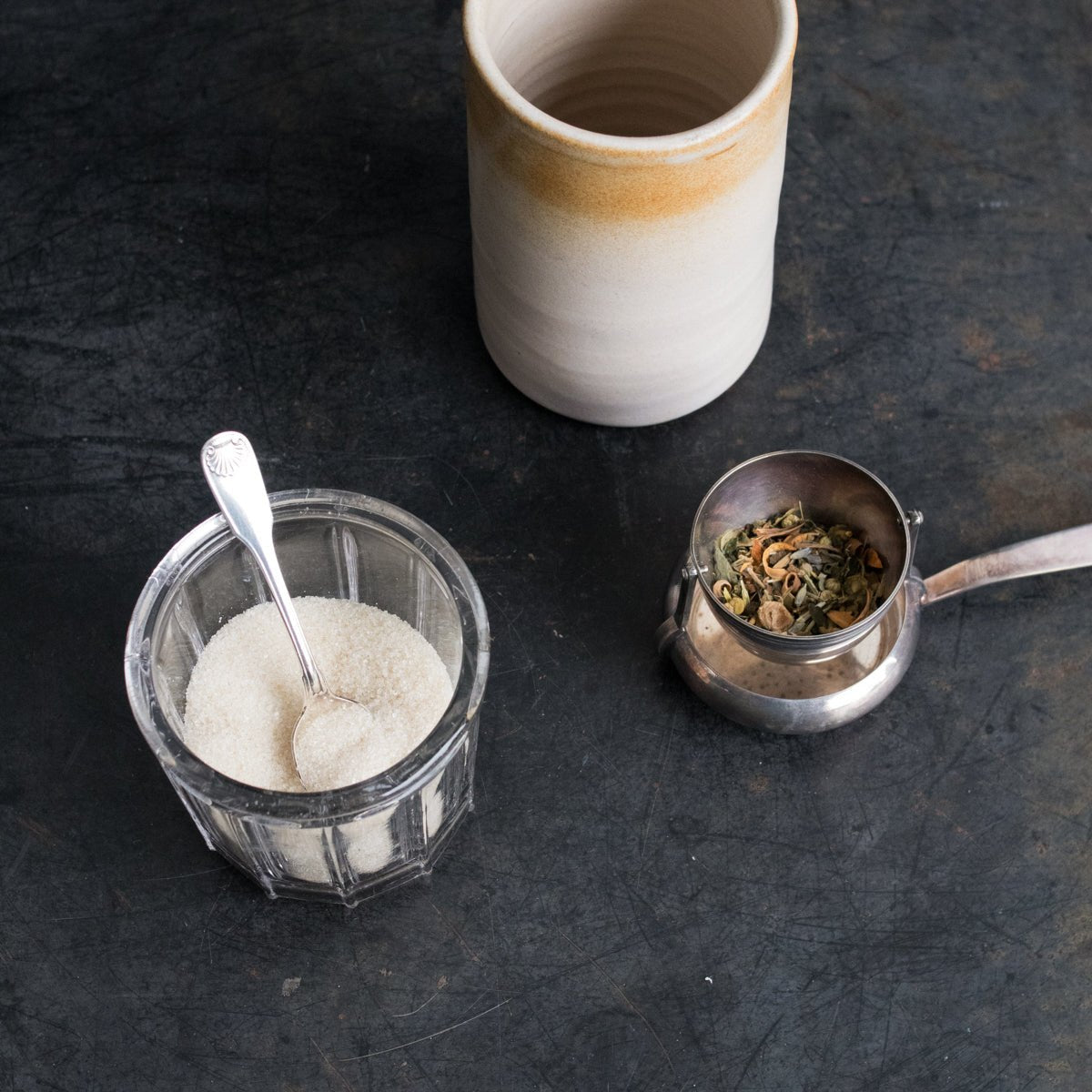 Silver Tea Strainer - elsie green - the french kitchen