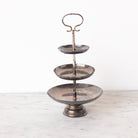 Silver Tiered Tray - elsie green - The French Kitchen