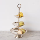 Silver Tiered Tray - elsie green - The French Kitchen