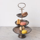 Silver Tiered Tray - elsie green - The French Kitchen