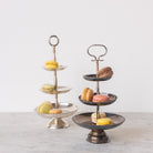 Silver Tiered Tray - elsie green - The French Kitchen