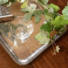 Silver Tray With Knurling - elsie green - The French Kitchen