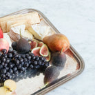 Silver Tray With Knurling - elsie green - The French Kitchen
