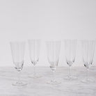 Simple Champagne Flute Set of 9 - elsie green - the french kitchen
