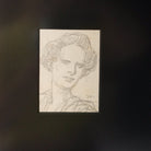 Sketch No. 3 Portrait Of Woman In Pencil | Theophile Steinlen - elsie green - Art
