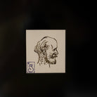 Sketch No. 6 Portrait Of Man In Profile | Theophile Steinlen - elsie green - Art