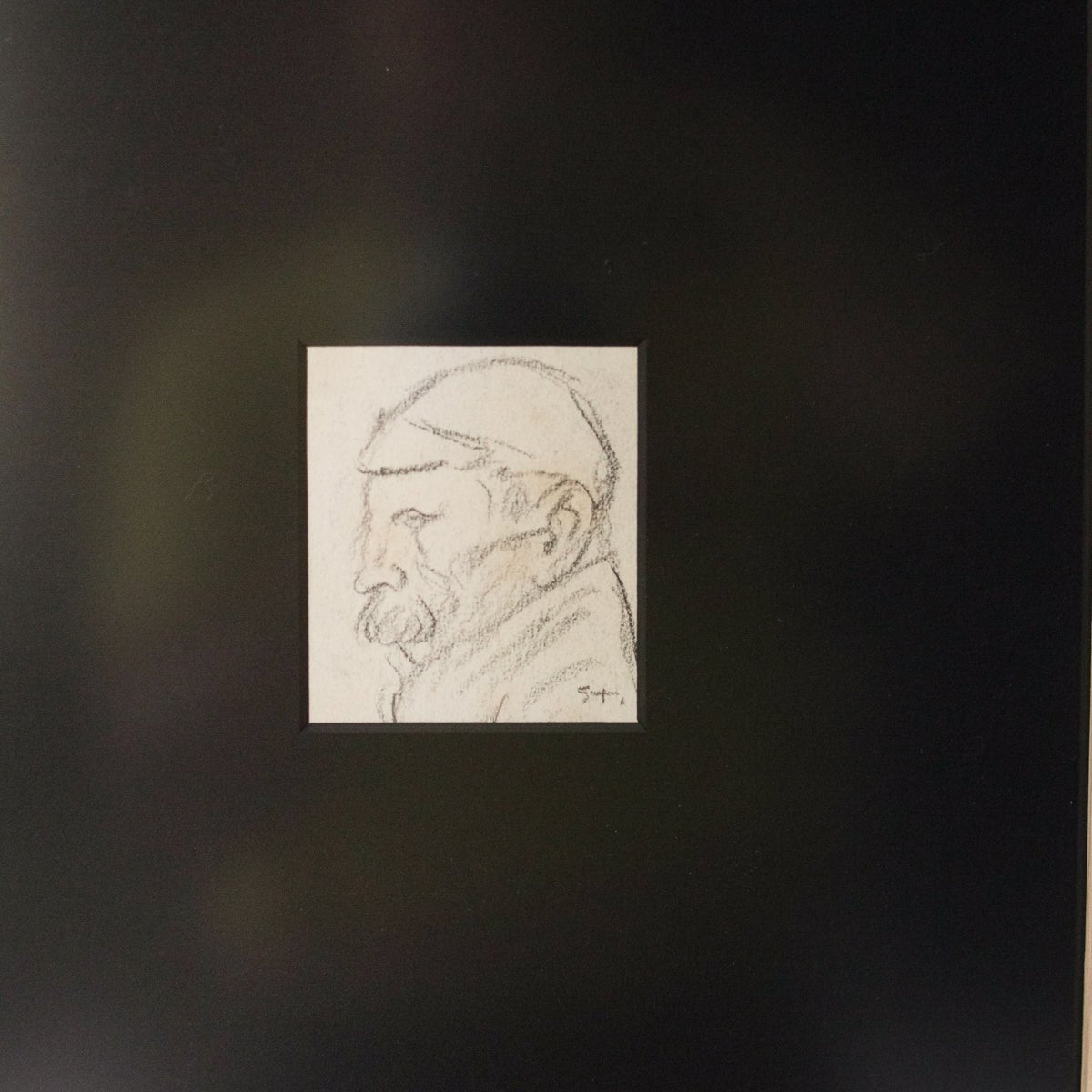 Sketch No. 7 Portrait Of Man With Cap | Theophile Steinlen - elsie green - Art
