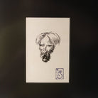 Sketch No. 8 Portrait Of Man With Beard | Theophile Steinlen - elsie green - Art