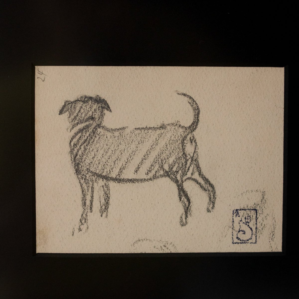 Sketch No. 9 Portrait Of Small Dog | Theophile Steinlen - elsie green - Art
