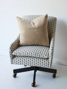 Slipcovered Swivel Desk Chair - elsie green - furniture