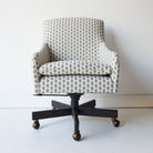 Slipcovered Swivel Desk Chair - elsie green - furniture