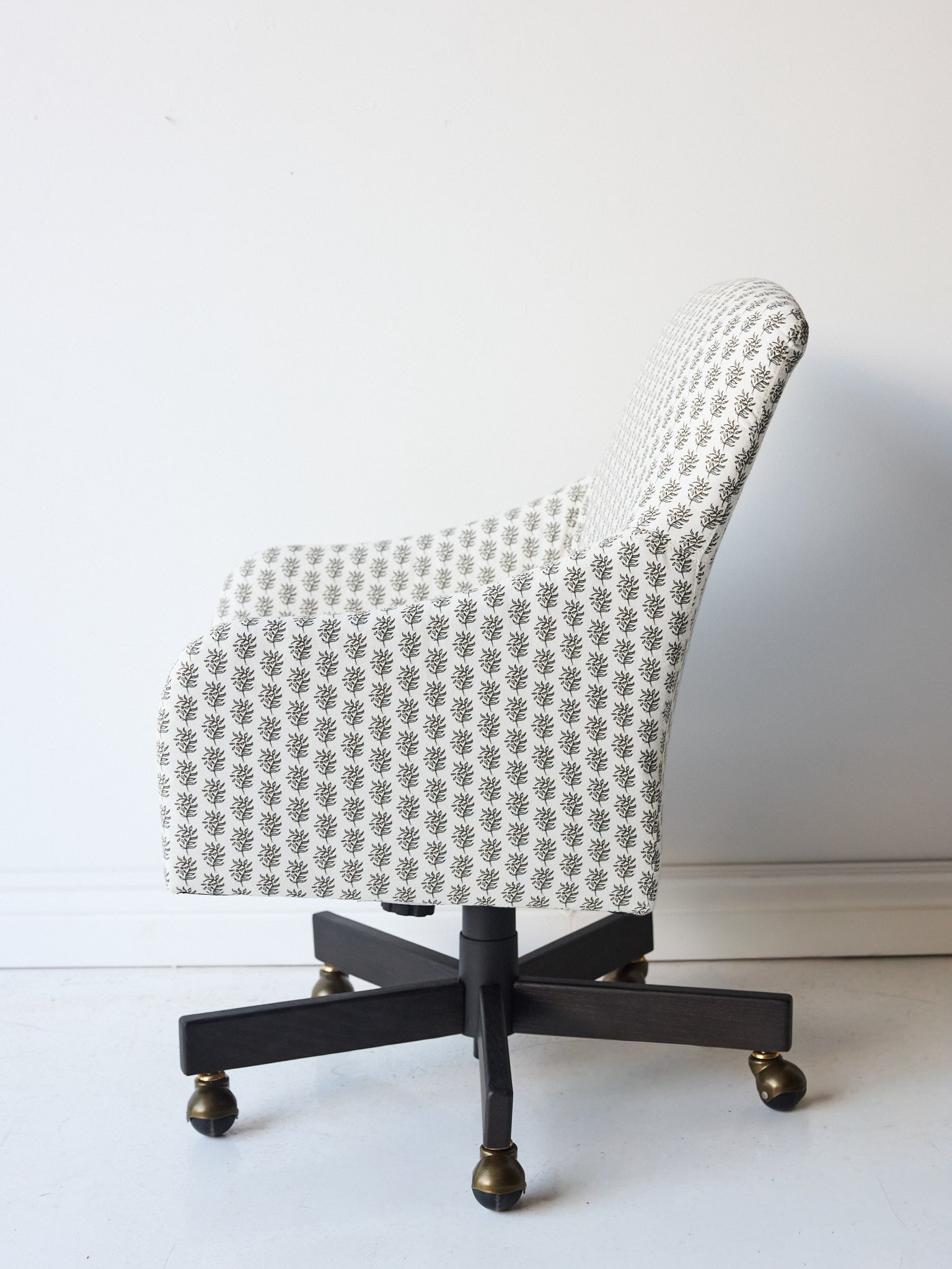 Slipcovered Swivel Desk Chair - elsie green - furniture