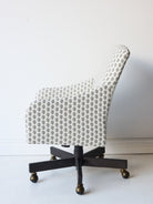 Slipcovered Swivel Desk Chair - elsie green - furniture